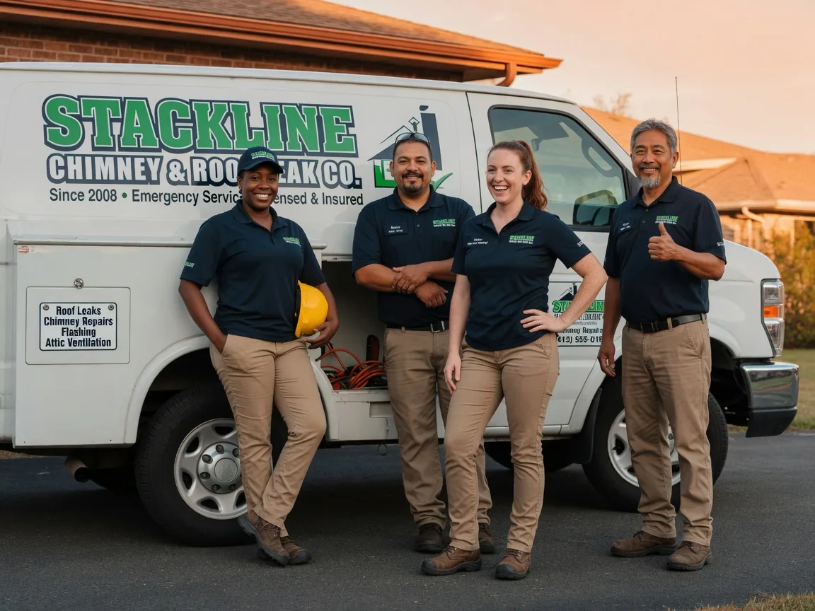 Chimney flashing repair company in Montrose, MO